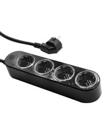 Kabel prodlužovací Shelly Powerstrip 4,4x zásuvka s měřením spotřeby, Wi-Fi černý

 obrázek produktu 1 z 6