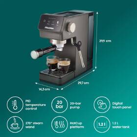 Espresso Hisense HESCM20LP antracitový

 obrázek produktu 7 z 15