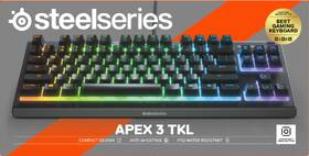 Klávesnice SteelSeries Apex 3 TKL CZ černá

 obrázek produktu 13 z 14