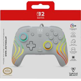 Gamepad Turtle Beach Afterglow Wave Wired RGB, NS2 šedý

 obrázek produktu 8 z 14
