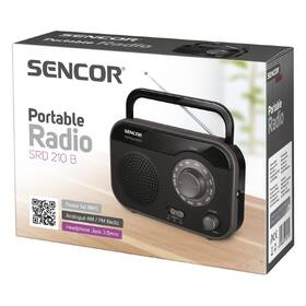 Radiopřijímač Sencor SRD 210 B černý

 obrázek produktu 1 z 1