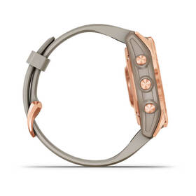 Chytré hodinky Garmin fenix 7S Solar - Rose Gold/Sand Silicone Band 

 obrázek produktu 9 z 10