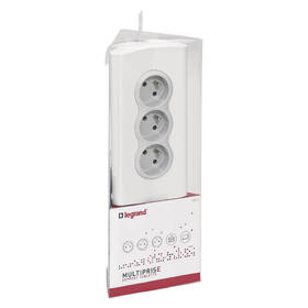 Kabel prodlužovací Legrand 3x zásuvka, USB, 1,5m šedý/bílý

 obrázek produktu 9 z 9