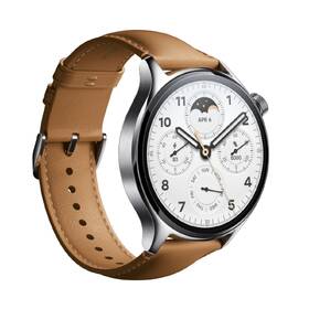Chytré hodinky Xiaomi Watch S1 Pro stříbrné/hnědé

 obrázek produktu 3 z 8