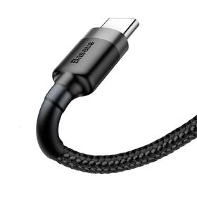Kabel Baseus Cafule USB/USB-C, 3A, 1m černý/šedý

 obrázek produktu 3 z 4