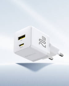 Nabíječka do sítě Baseus Palm 20W 1xUSB-A 1xUSB-C PD QC 3.0 bílá

 obrázek produktu 4 z 13