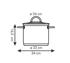 Hrnec s poklicí Tescoma 24 cm, 7,0 l nerez

 obrázek produktu 3 z 3