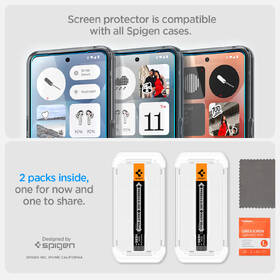 Tvrzené sklo Spigen tR EZ Fit HD na Nothing Phone (3a)/(3a) Pro 

 obrázek produktu 6 z 7