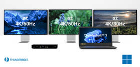 Dokovací stanice i-tec Thunderbolt4, 3x Display Station, PD 96W černá

 obrázek produktu 3 z 4