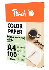 Papíry do tiskárny Peach Color A4 - 100 listů (pastelové světlé) zelené

 obrázek produktu 1 z 2