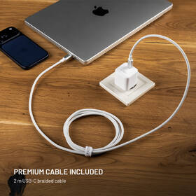 Napájecí adaptér FIXED Mini 65W GaN, USB-C, PD bílý

 obrázek produktu 6 z 10