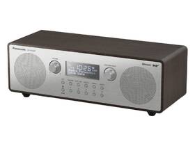 Radiopřijímač s DAB+ Panasonic RF-D100BTEGT hliník
