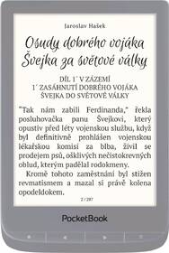 Čtečka e-knih PocketBook 627 Touch Lux 4 stříbrná

 obrázek produktu 1 z 1