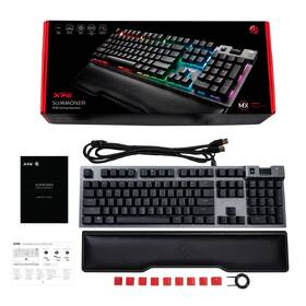 Klávesnice ADATA XPG Summoner Cherry MX RGB Red switch CZ černá

 obrázek produktu 5 z 5