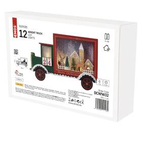 LED dekorace EMOS 12 LED dřevěné auto, 20 × 30,5 cm, 2x AA, vnitřní, teplá bílá 

 obrázek produktu 6 z 6