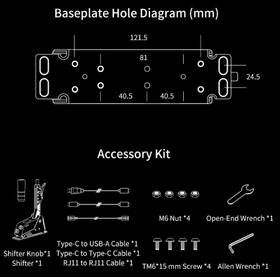 Řadící páka PXN SF SMG Shifter Sequential černá

 obrázek produktu 3 z 14