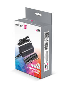 Napájecí adaptér Connect IT CI-132 univerzální pro notebooky, 70 W 

 obrázek produktu 3 z 3