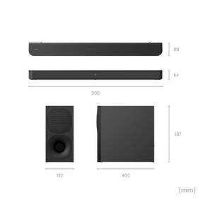 Soundbar Sony HT-S400 černý

 obrázek produktu 8 z 20