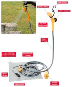 Sprcha Compass přenosná 12 V 

 obrázek produktu 3 z 7