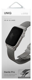 Řemínek Uniq Dante Pro na Apple Watch 49/46/45/44 mm stříbrný

 obrázek produktu 2 z 2