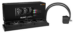 Vodní chladič be quiet! Silent Loop 3 ARGB 420mm černá barva
