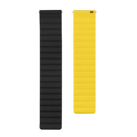 Řemínek Mobile Origin Easy Strap Magnetic Watch 22mm černý/žlutý

 obrázek produktu 3 z 7