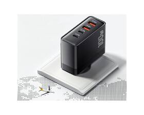 Nabíječka do sítě Essager Multi Charge 100W, 2x USB-C, 2x USB-A černá

 obrázek produktu 10 z 10