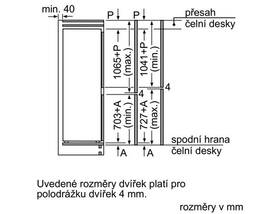Chladnička s mrazničkou Bosch KIS86AD40 bílé

 obrázek produktu 4 z 11
