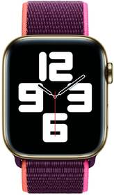 Řemínek Apple Watch 44mm švestkový provlékací sportovní 

 obrázek produktu 2 z 2