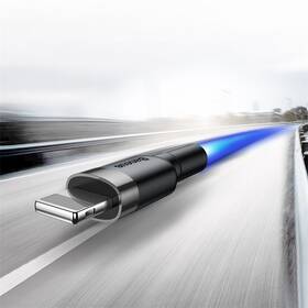 Kabel Baseus Cafule USB/Lightning, 1m černý/šedý

 obrázek produktu 9 z 10
