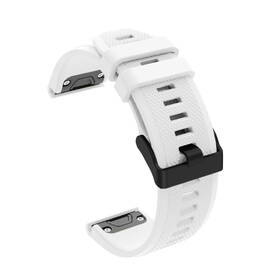 Řemínek RhinoTech pro Garmin QuickFit sportovní silikonový 22mm bílý

 obrázek produktu 1 z 4