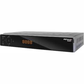 Satelitní přijímač Amiko HD9265+ Combo černá barva
