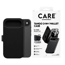 Pouzdro na mobil flipové PanzerGlass CARE MagSafe Tango 2v1 Wallet na Apple iPhone Air černé

 obrázek produktu 3 z 6