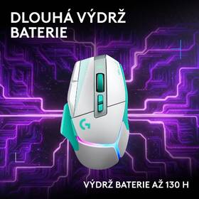 Myš Logitech G502 X Plus mentolová

 obrázek produktu 15 z 19