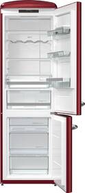 Chladnička s mrazničkou Gorenje ONRK193R vínová

 obrázek produktu 3 z 8