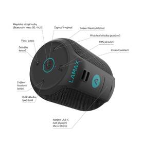 Přenosný reproduktor LAMAX Sounder2 Mini černý

 obrázek produktu 4 z 7