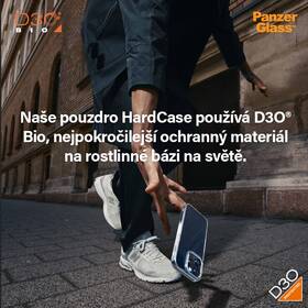 Kryt na mobil PanzerGlass HardCase D30 na Apple iPhone 15 Pro průhledná
