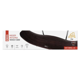 Anténa pokojová EMOS CITY WOOD-C500, DVB-T2, DAB, FM, filtr LTE/4G/5G 

 obrázek produktu 8 z 8