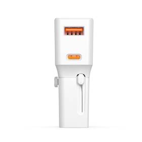 Cestovní adaptér Mobile Origin Travel adapter 25W, EU/US/UK/AU bílý

 obrázek produktu 7 z 7