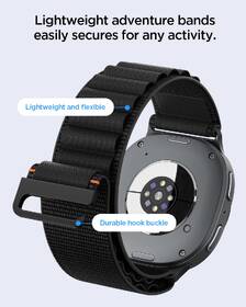 Řemínek Spigen Fabric Band na Samsung Galaxy Watch Ultra 2/1 (47mm) černý

 obrázek produktu 27 z 30