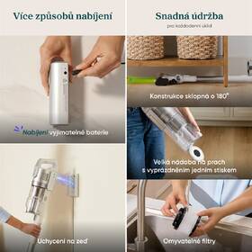 Tyčový vysavač Levoit VortexIQ bílý

 obrázek produktu 7 z 10