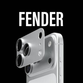 Tvrzené sklo PanzerGlass FENDER na Apple iPhone 18 Pro Max, ochranný hliníkový prvek fotoaparátu stříbrné

 obrázek produktu 6 z 6