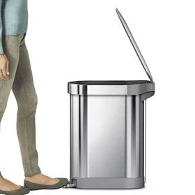 Odpadkový koš Simplehuman CW2044, 45 l 

 obrázek produktu 2 z 4