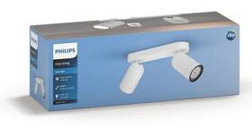 Bodové svítidlo Philips Pongee, 2xGU10 bílé

 obrázek produktu 2 z 2