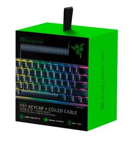 Klávesy Razer PBT Keycap + Coiled Cable Upgrade Set - US/UK černé

 obrázek produktu 7 z 8
