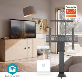 Stojan pro TV Nedis motorizovaný, do skříně, pro úhlopříčku 37 - 80 ",  nosnost: 60 kg černý

 obrázek produktu 8 z 8