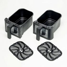 Fritéza horkovzdušná Ariete Air Fryer 4631 Double, 9 l černá

 obrázek produktu 4 z 8