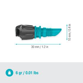 Tryska Gardena MicroDrip System 13321-20 (5 ks) 

 obrázek produktu 4 z 7