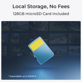 Videozvonek Reolink D340B + Hub 1 + 128GB microSD karta černý

 obrázek produktu 8 z 8