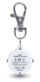 Chytrý osobní alarm Plegium Smart Emergency Button bílý

 obrázek produktu 1 z 9